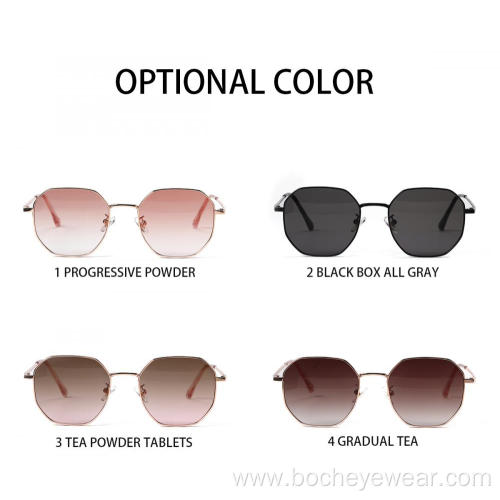 Women Sunglasses Wholesale new fashion designer unisex retro black shade sunglasses 63020 Manufactory